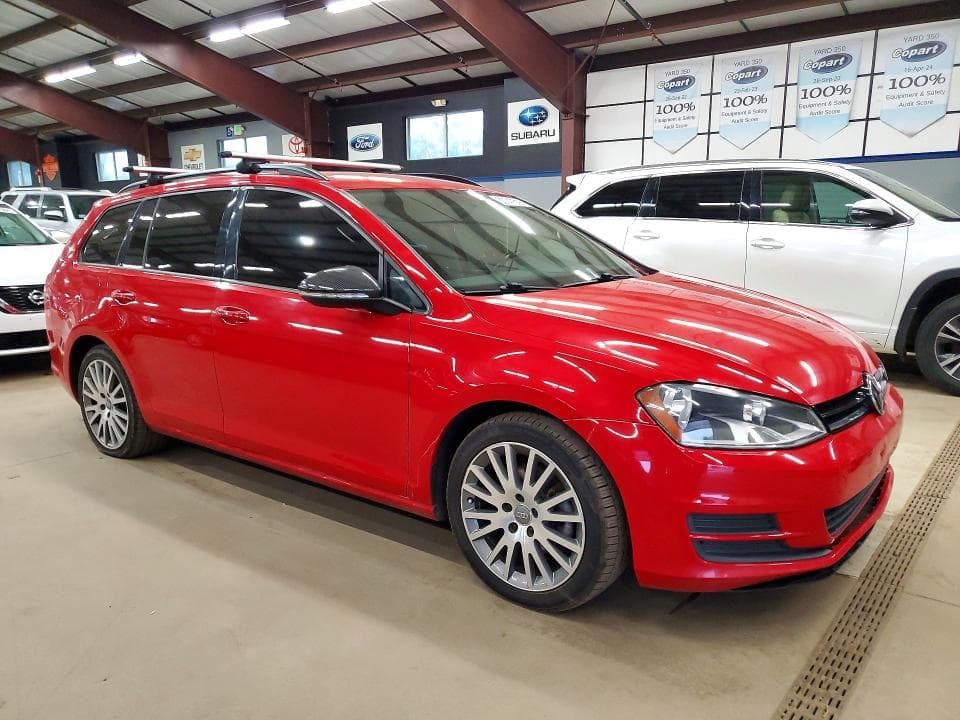 2017 VOLKSWAGEN GOLF SPORTWAGEN S S 5