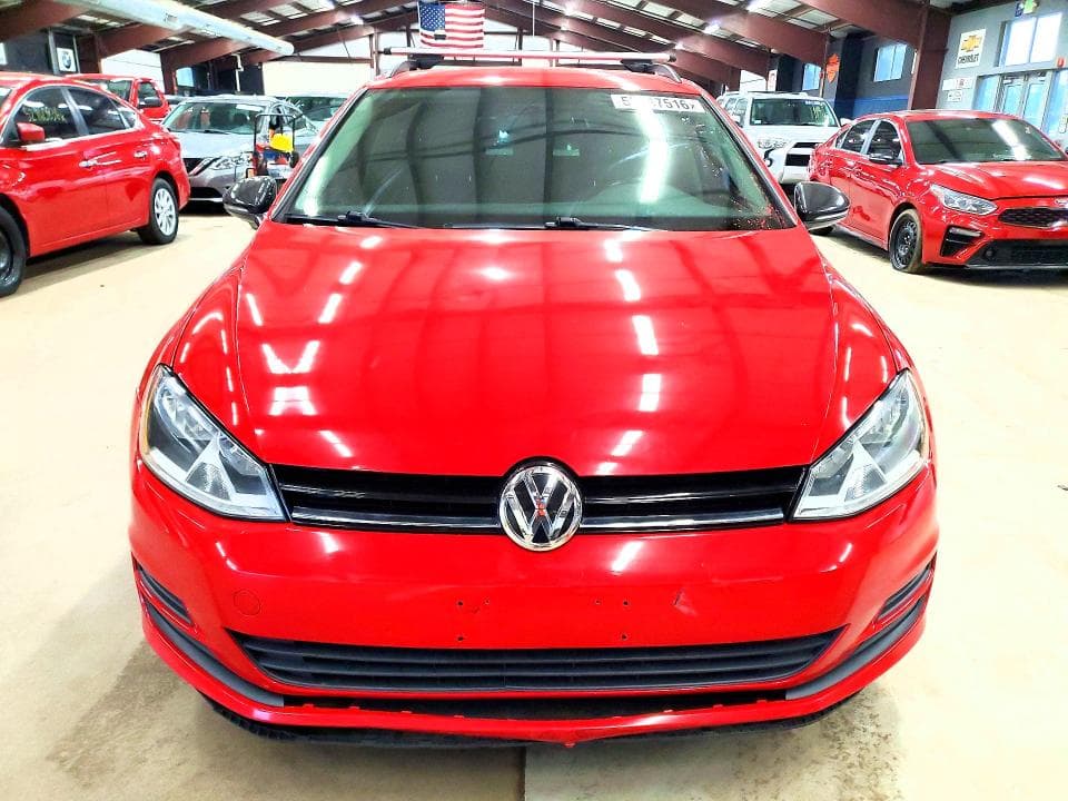 2017 VOLKSWAGEN GOLF SPORTWAGEN S S 6