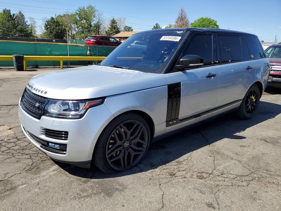 2017 LAND ROVER RANGE ROVER SUPERCHARGED 1