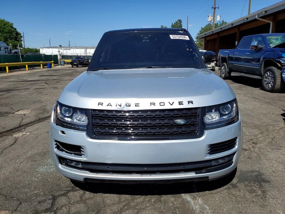 2017 LAND ROVER RANGE ROVER SUPERCHARGED 5