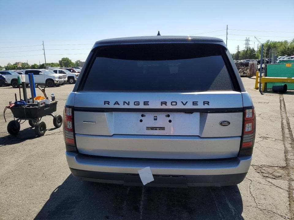 2017 LAND ROVER RANGE ROVER SUPERCHARGED 6