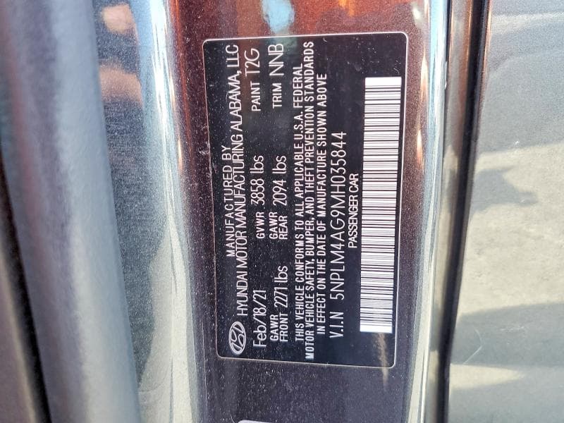 2021 HYUNDAI ELANTRA SEL 13