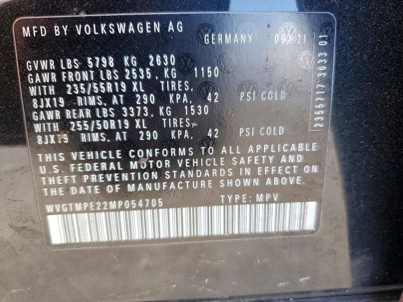 2021 VOLKSWAGEN ID.4 PRO S 13