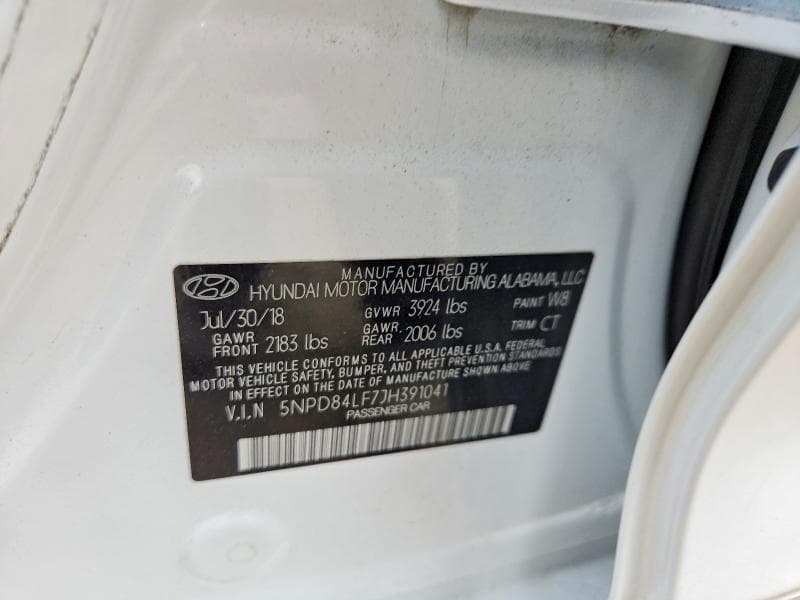 2018 HYUNDAI ELANTRA VALUE EDITION 13