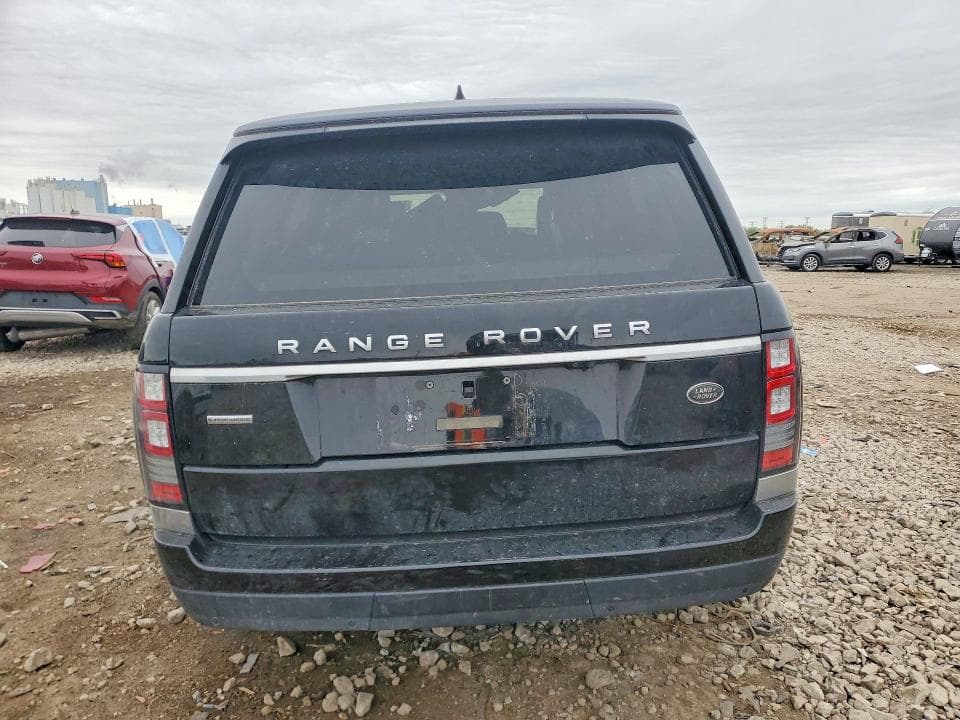 2017 LAND ROVER RANGE ROVER SUPERCHARGED SUPERCHARGED 6
