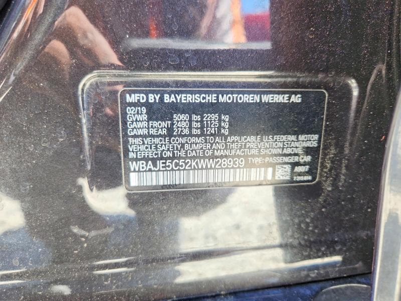 2019 BMW 540 I I 13
