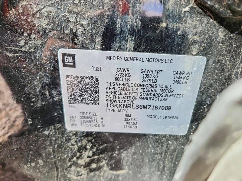 2021 GMC ACADIA SLE 13