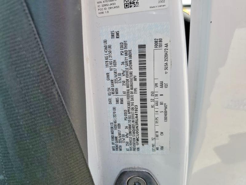 2024 FORD ESCAPE ACTIVE ACTIVE 13