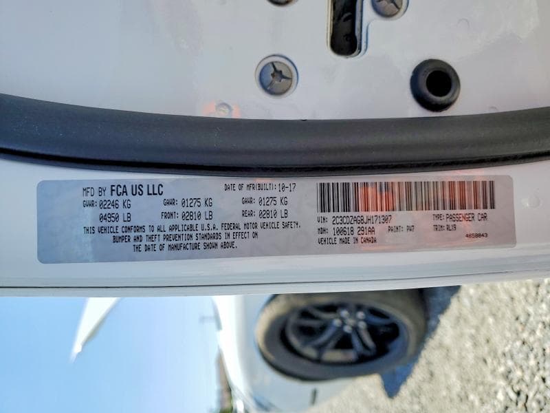 2018 DODGE CHALLENGER SXT 12