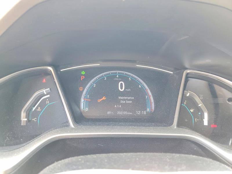 2019 HONDA CIVIC EX 9