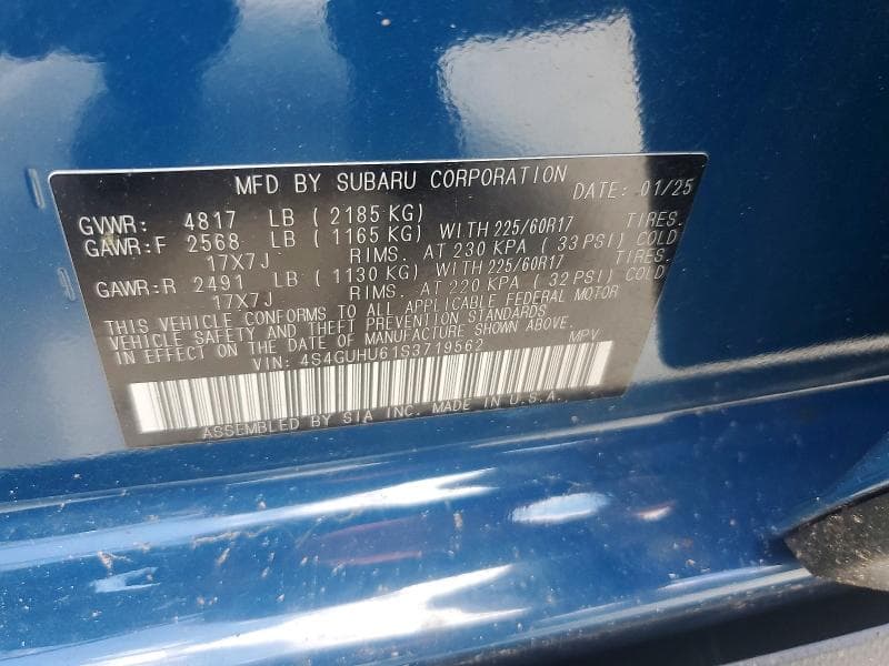 2025 SUBARU CROSSTREK WILDERNESS 12