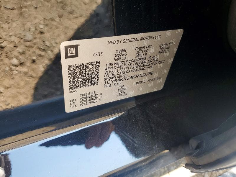 2019 CADILLAC ESCALADE ESV PLATINUM 13