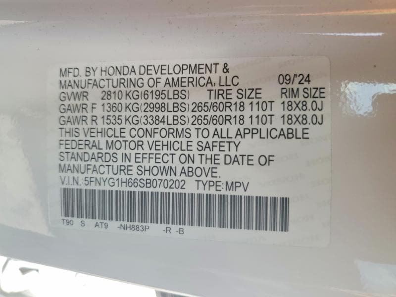 2025 HONDA PILOT TRAILSPORT 13