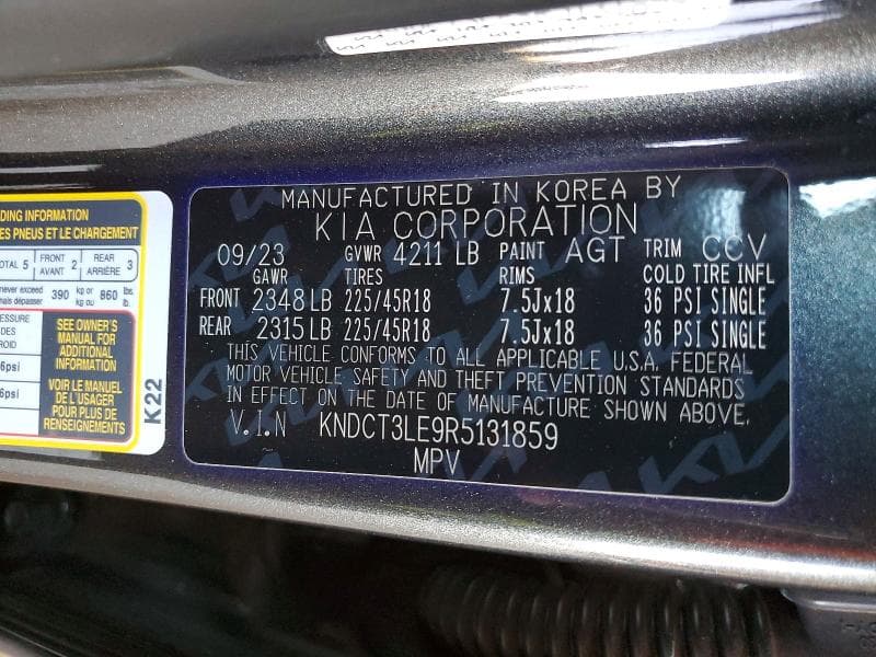 2024 KIA NIRO SX TOURING 12