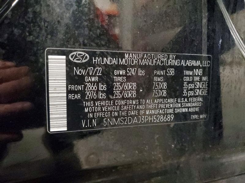 2023 HYUNDAI SANTA FE SEL SEL 14