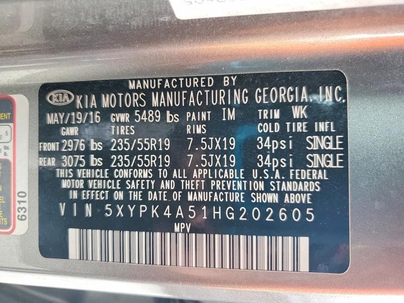 2017 KIA SORENTO SX V6 SX V6 13