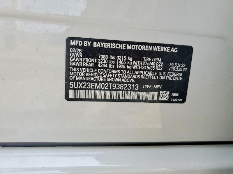2026 BMW X7 XDRIVE40I XDRIVE40I 13