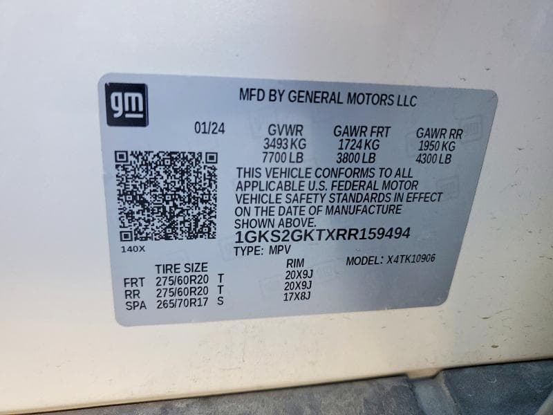 2024 GMC YUKON XL K1500 SLT K1500 SLT 13