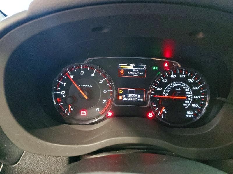 2019 SUBARU WRX PREMIUM PREMIUM 9