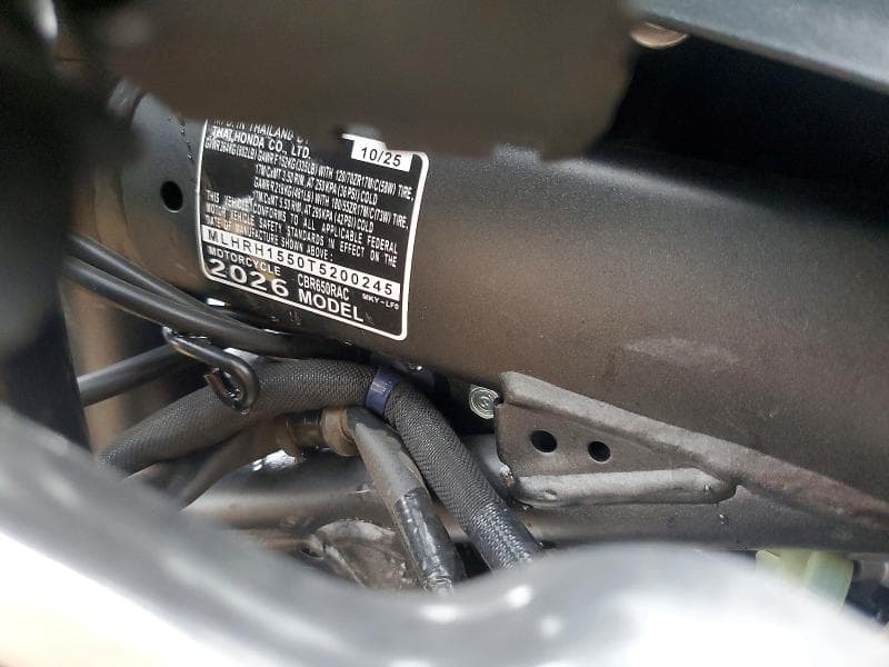 2026 HONDA CBR650 R 9