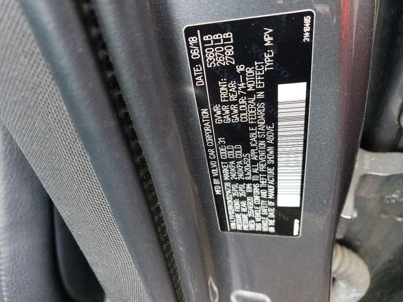2019 VOLVO XC60 T5 T5 13