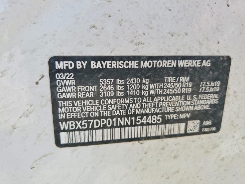 2022 BMW X3 XDRIVE30I 13