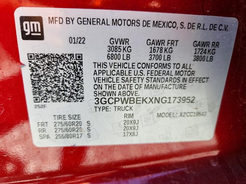 2022 CHEVROLET SILVERADO LTD C1500 CUSTOM 12