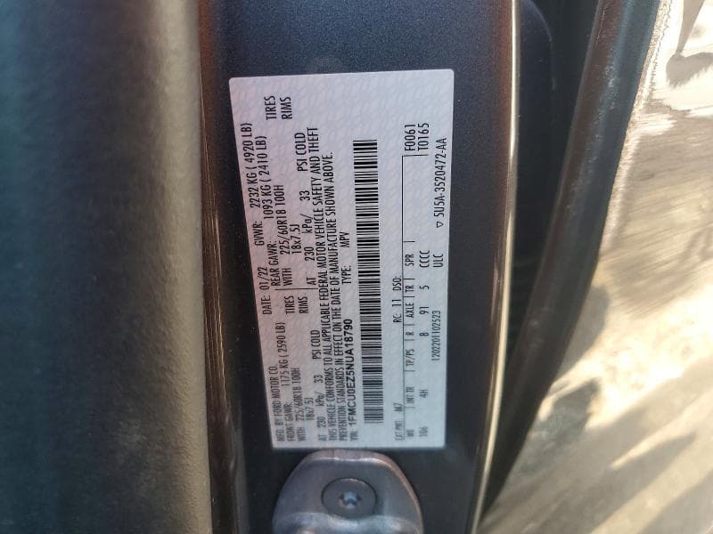 2022 FORD ESCAPE SE SE 13
