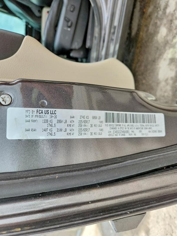 2017 DODGE GRAND CARAVAN SXT 13