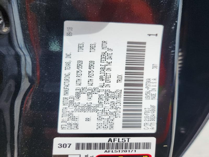 2019 TOYOTA TUNDRA SR5 SR5 13