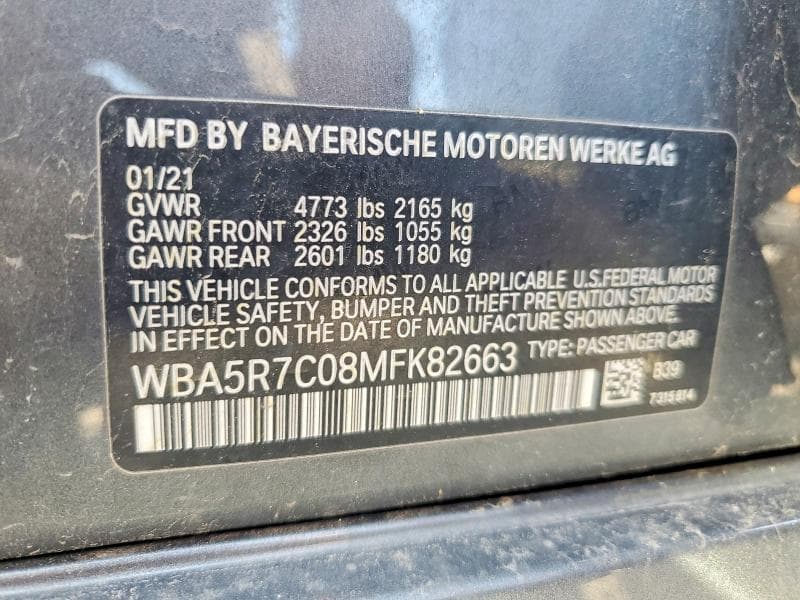 2021 BMW 330XI 12