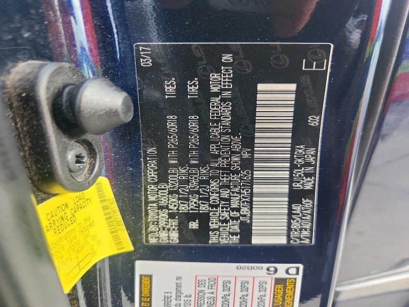2017 LEXUS GX 460 13