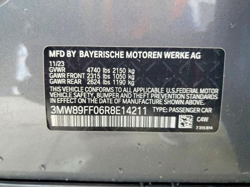 2024 BMW 330XI 12