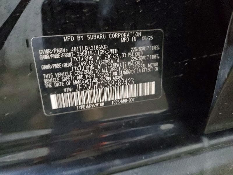 2025 SUBARU CROSSTREK PREMIUM PREMIUM 13