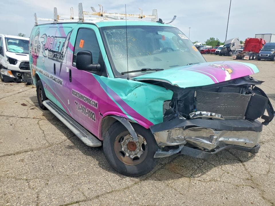 2022 CHEVROLET EXPRESS 2500 CARGO DELIVERY VAN 4