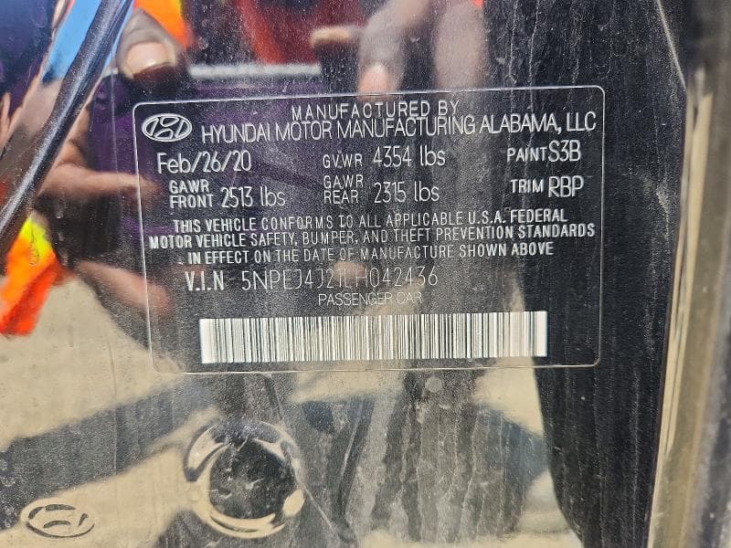 2020 HYUNDAI SONATA SEL PLUS 12