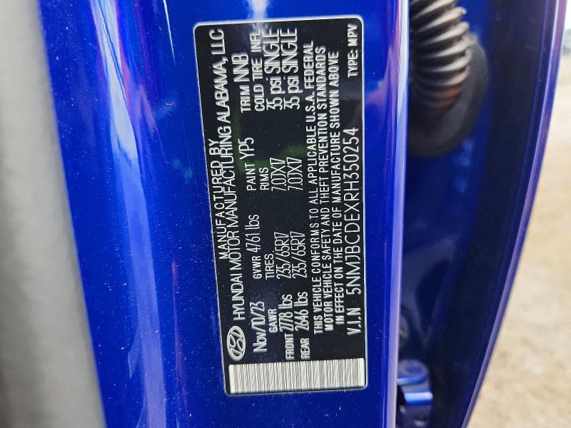 2024 HYUNDAI TUCSON SEL 13