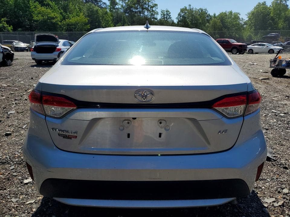 2022 TOYOTA COROLLA LE LE 6
