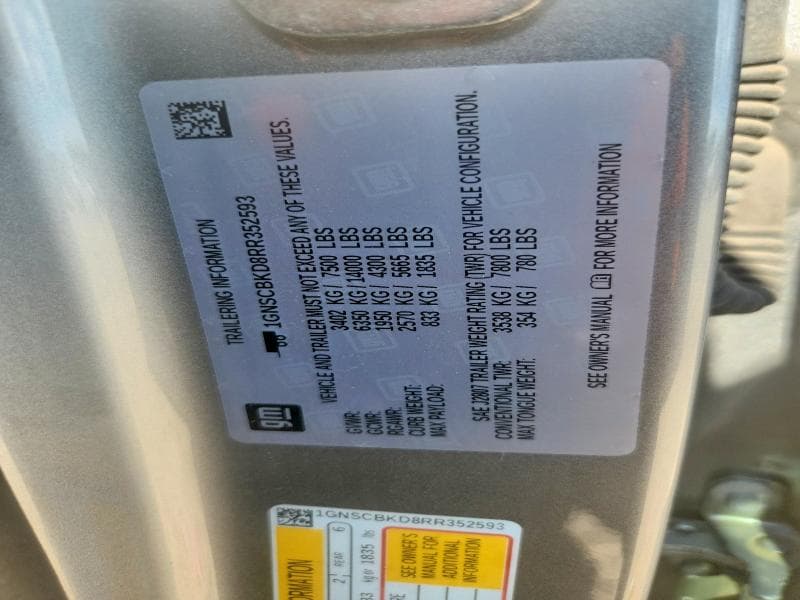 2024 CHEVROLET SUBURBAN C1500 LS C1500 LS 13
