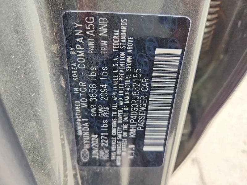 2024 HYUNDAI ELANTRA LIMITED 12