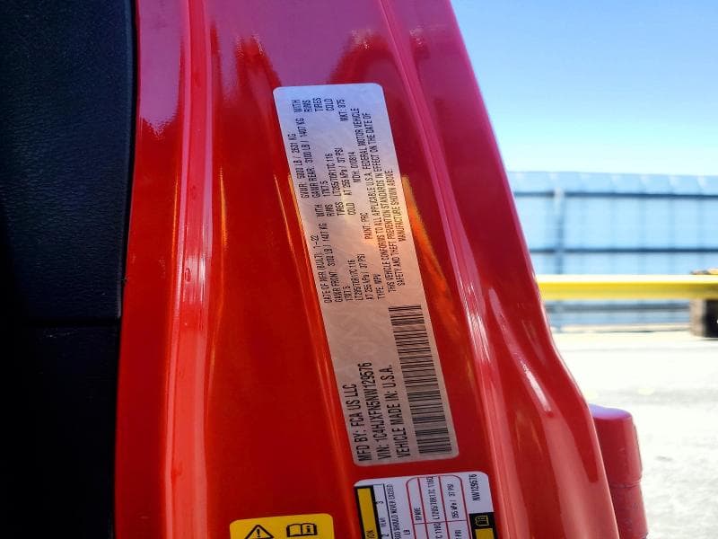 2022 JEEP WRANGLER UNLIMITED RUBICON RUBICON 12