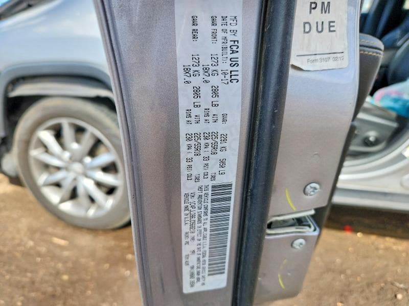 2018 JEEP CHEROKEE LIMITED 12