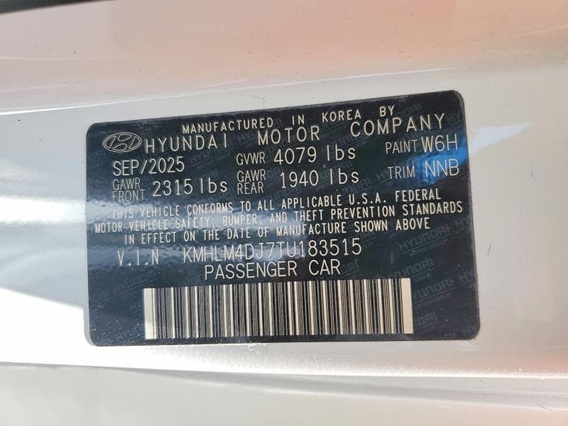 2026 HYUNDAI ELANTRA HYBRID SEL SPORT 12