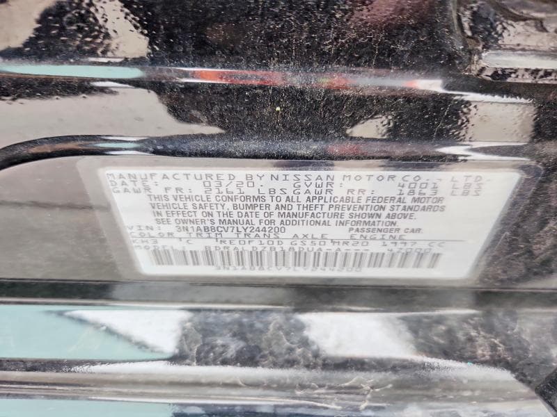 2020 NISSAN SENTRA SV 13