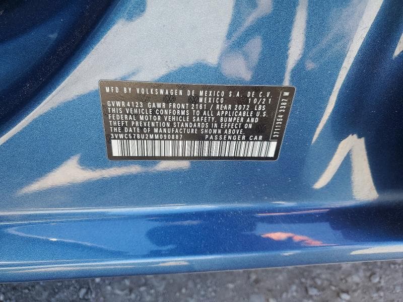 2021 VOLKSWAGEN JETTA 12