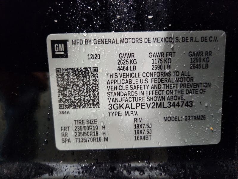 2021 GMC TERRAIN SLT 12