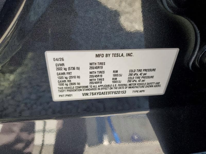2026 TESLA MODEL Y 13