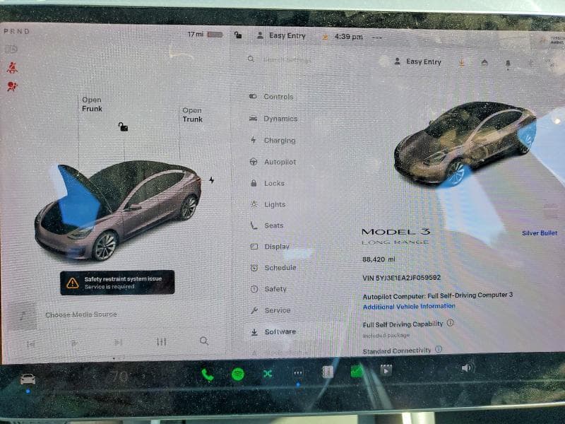 2018 TESLA MODEL 3 9