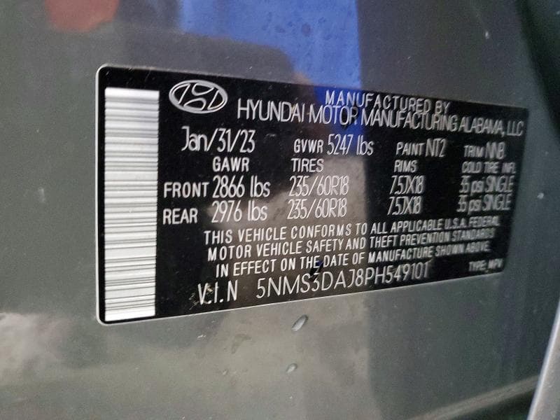 2023 HYUNDAI SANTA FE SEL PREMIUM SEL PREMIUM 13