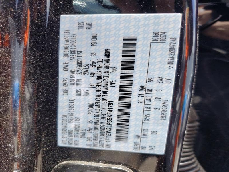 2025 FORD F150 STX STX 12